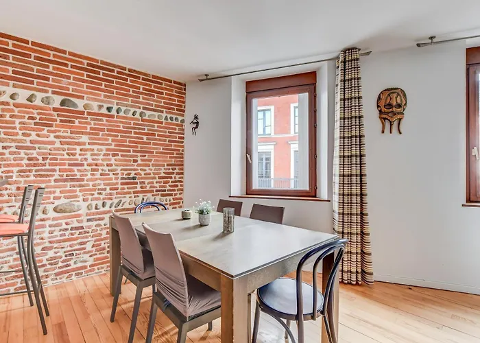 Duplex 3bdr Dome Grave Pont Neuf Aircon Free Parking 200 Away - T3 Dôme Grave Pont-neuf Clim Parking Gratuit à 200m Appartement Toulouse