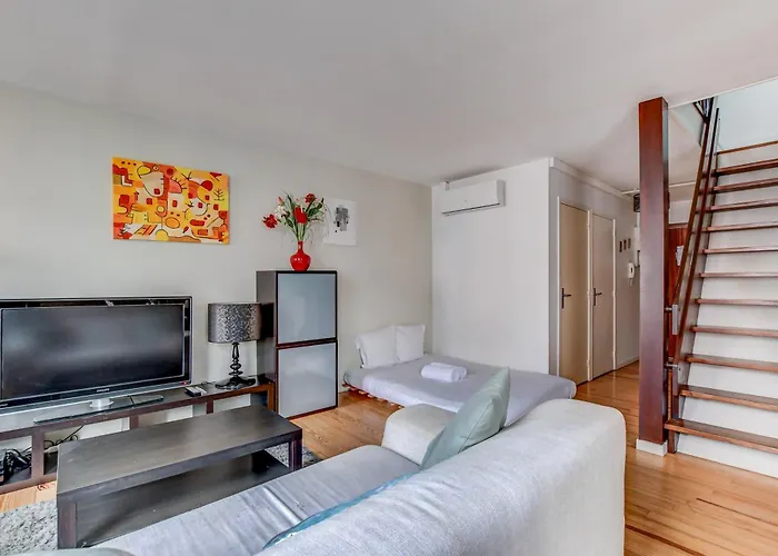 Duplex - Pont-neuf, Dome De La Grave, 2 Bdrs 85m2, Ac, Free Private Car Park 200m Away - T3 85m2 Avec Clim, Parking Couvert Gratuit A 200m Toulouse