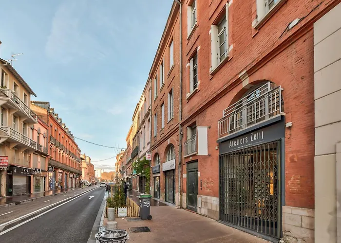 Duplex 3bdr Dome Grave Pont Neuf Aircon Free Parking 200 Away - T3 Dôme Grave Pont-neuf Clim Parking Gratuit à 200m Toulouse