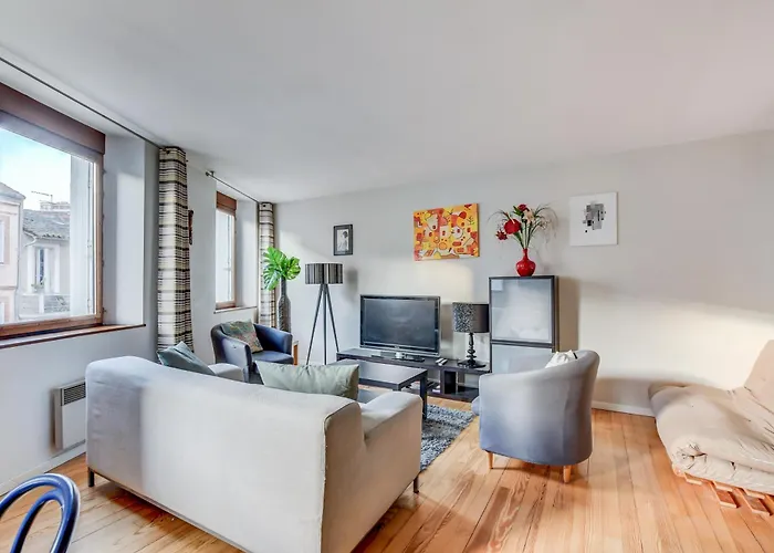 Apartmán Duplex - Pont-neuf, Dome De La Grave, 2 Bdrs 85m2, Ac, Free Private Car Park 200m Away - T3 85m2 Avec Clim, Parking Couvert Gratuit A 200m