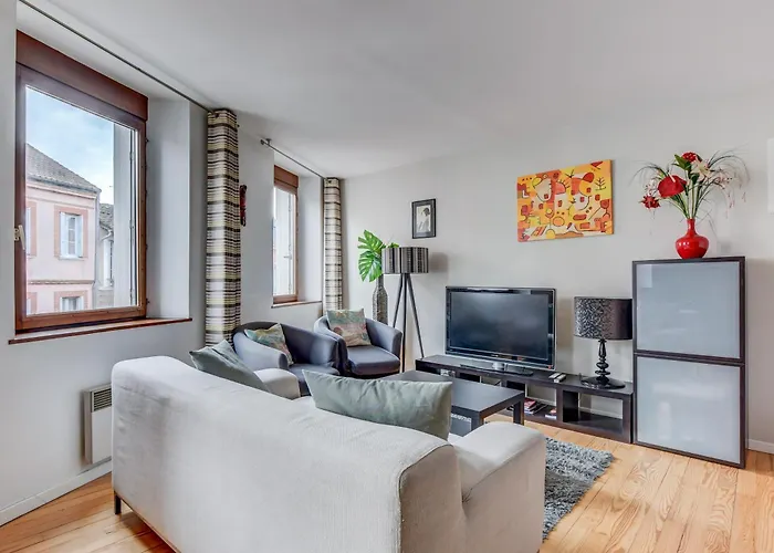 Apartmán Duplex - Pont-neuf, Dome De La Grave, 2 Bdrs 85m2, Ac, Free Private Car Park 200m Away - T3 85m2 Avec Clim, Parking Couvert Gratuit A 200m Toulouse